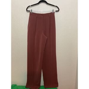 Caslon Pleated Lined Dress Pants w/Front Pockets SIZE: 6 Pink